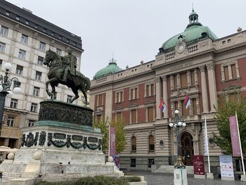 В Белграде после 50 лет строительства открыли новый железнодорожный вокзал