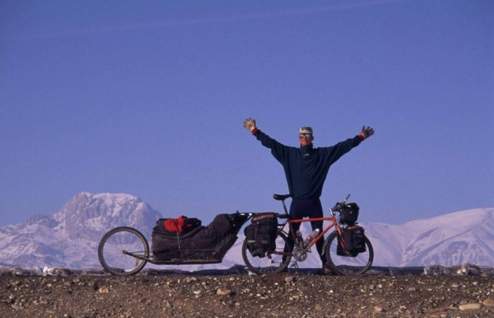 История «безумного шведа» Йерана Кроппа, отправившегося на Эверест на велосипеде История «безумного шведа» Йерана Кроппа, отправившегося на Эверест на велосипеде