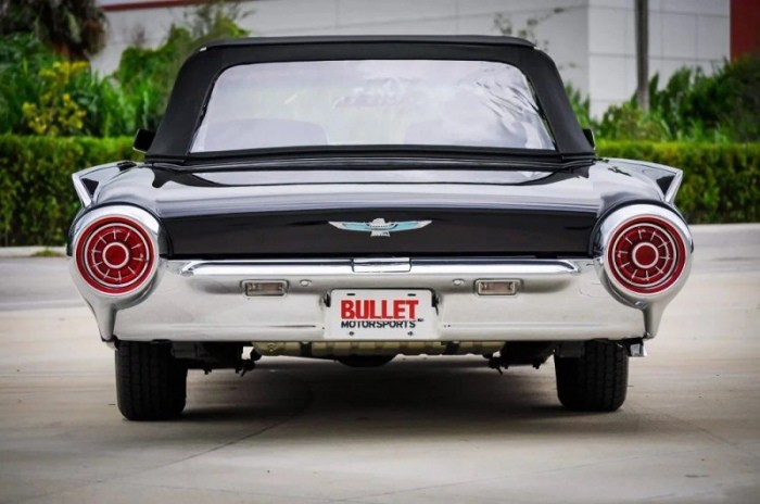 Спортивный двухместный Ford Thunderbird Sports Roadster 1963 года