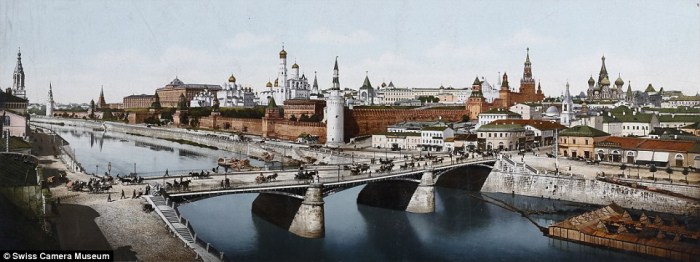 Цветные фото популярных туристических мест, сделанные более 100 лет назад Цветные фото популярных туристических мест, сделанные более 100 лет назад