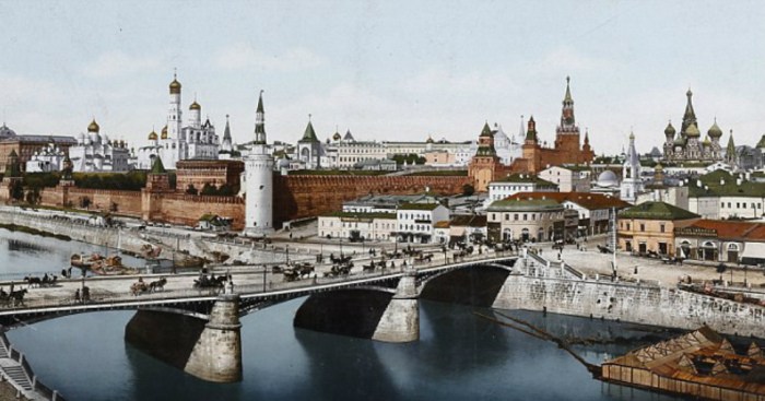 Цветные фото популярных туристических мест, сделанные более 100 лет назад Цветные фото популярных туристических мест, сделанные более 100 лет назад