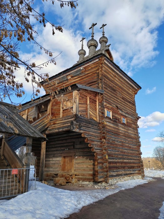 Деревянное зодчество в Коломенском ( 37 фото )