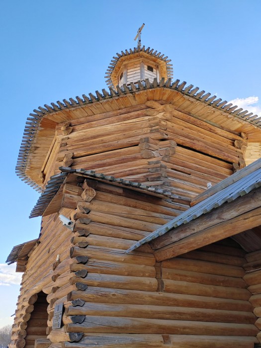 Деревянное зодчество в Коломенском ( 37 фото )
