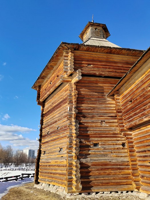 Деревянное зодчество в Коломенском ( 37 фото )