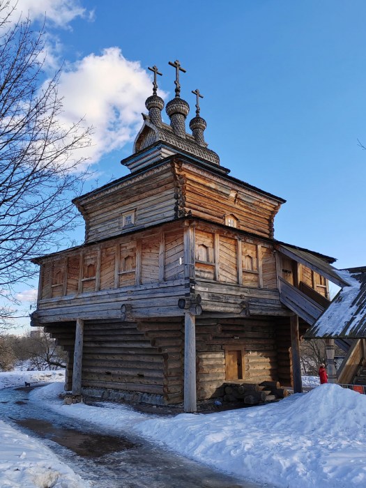 Деревянное зодчество в Коломенском ( 37 фото )