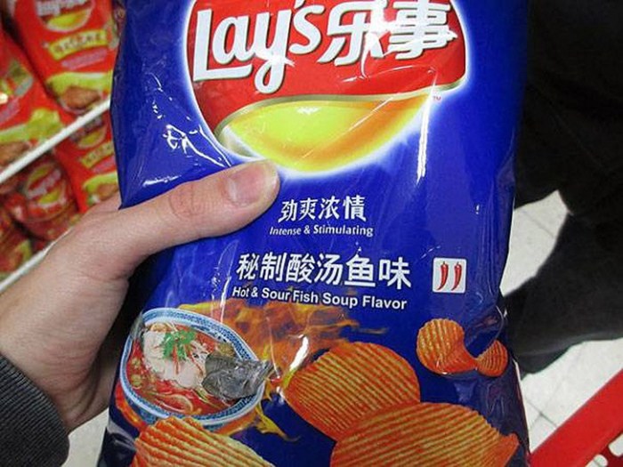Чипсы с самыми необычными вкусами из разных стран мира