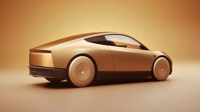 Tesla показала прототип Robotaxi Tesla показала прототип Robotaxi