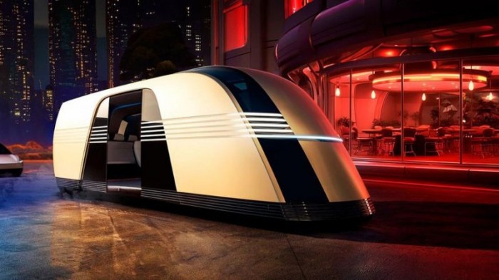 Tesla показала прототип Robotaxi Tesla показала прототип Robotaxi