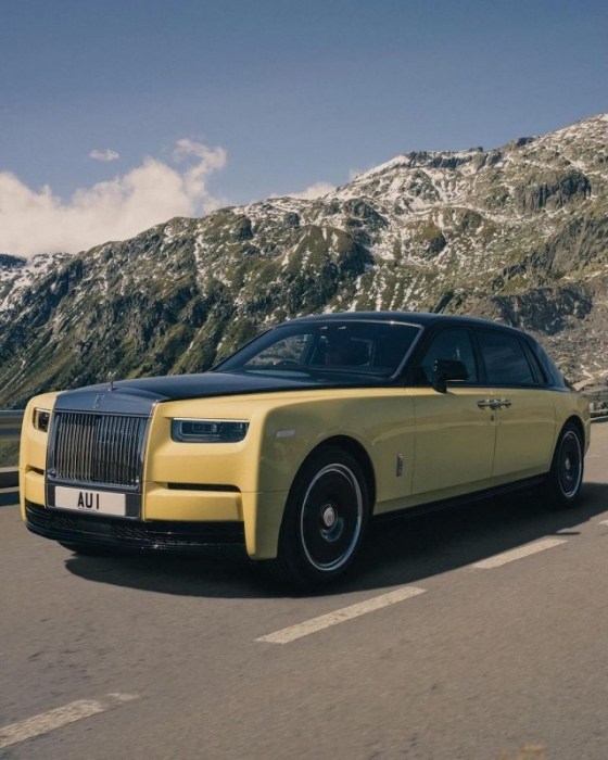 Rolls-Royce представил Phantom Goldfinger, созданный к 60-летию фильма о Джеймсе Бонде (7 фото)