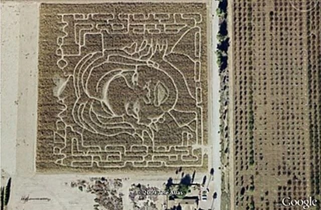 Немного удивительных находок, сделанных благодаря Google Картам
