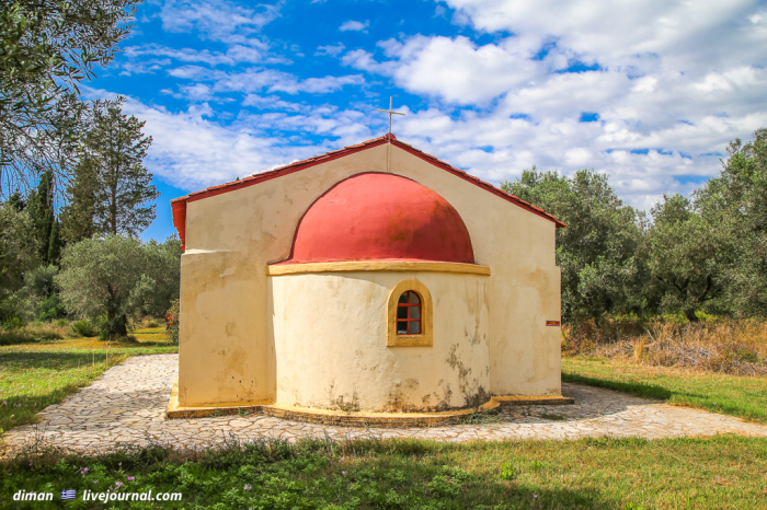 Корфу. Прогулка до церкви святого Николая Чудотворца ( 33 фото )