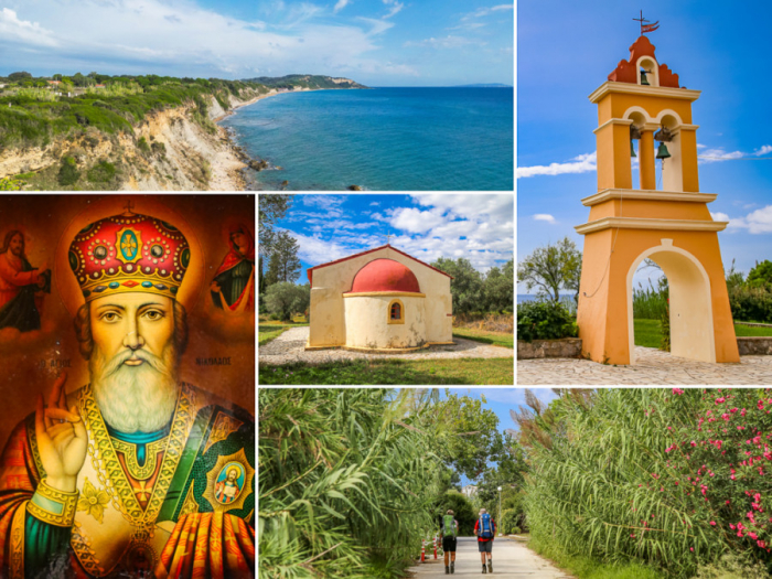 Корфу. Прогулка до церкви святого Николая Чудотворца ( 33 фото )