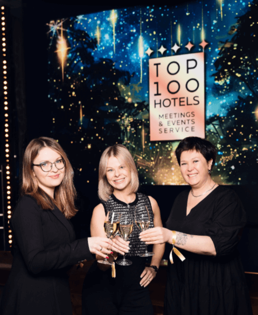 TOP 100 BUSINESS HOTELS. MEETINGS & EVENTS SERVICE. ВЗГЛЯД ИЗНУТРИ.