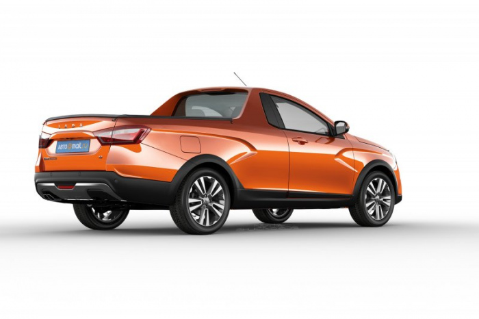Новая Lada Vesta пикап... Что от нее ожидать