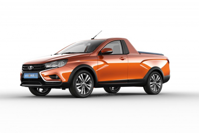 Новая Lada Vesta пикап... Что от нее ожидать
