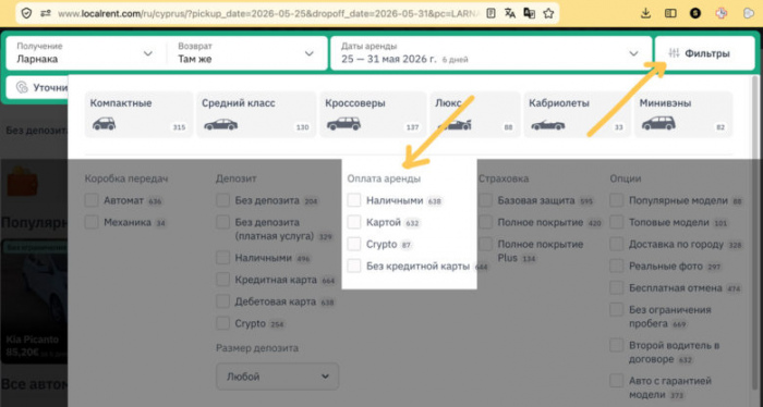 Аренда машины на Кипре. Мой отзыв и советы путешественникам